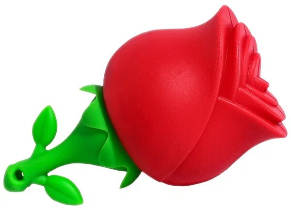 Флешка SmartBuy Wild Series Rose 32 ГБ, 1 шт, красный/зеленый