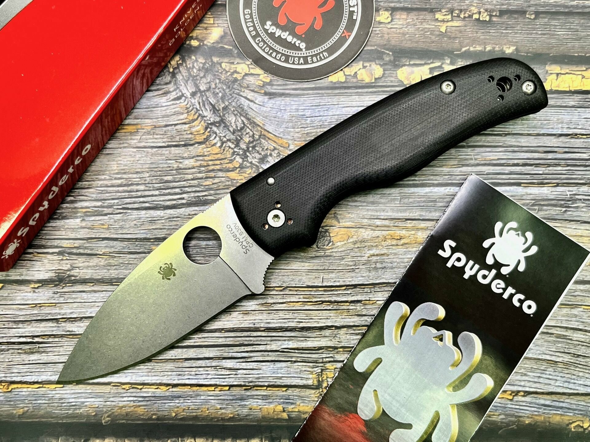 Нож складной Spyderco Shaman