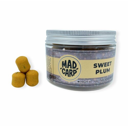 Бойлы (дамблсы) тонущие Mad Carp Baits SWEET PLUM (Слива) дип mad carp baits sweet plum слива 150мл