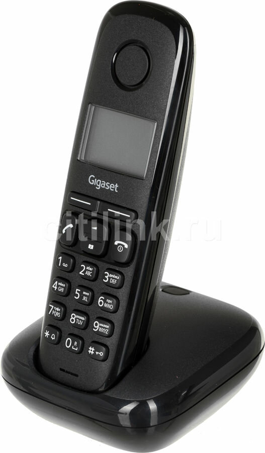 Радиотелефон Gigaset A170 DUO RUS, черный [l36852-h2802-s301]