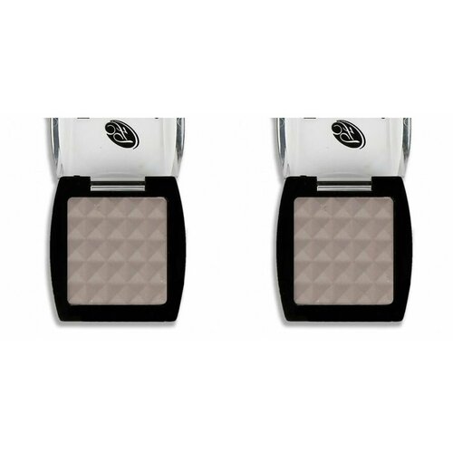 Farres cosmetic Тени для век Матовые 1-цветные 1001А/№17 Бежево-коричневые 2 шт