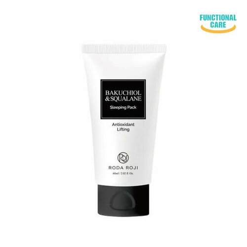 Ночная антиоксидантная лифтинг-маска с бакучиолом и скваланом 60 мл. RODA ROJI