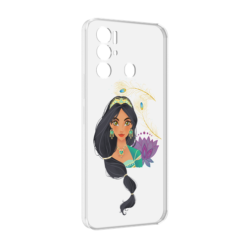 Чехол MyPads принцесса-из-алладина женский для Tecno Pova Neo 4G задняя-панель-накладка-бампер