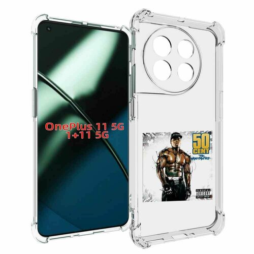 Чехол MyPads 50 Cent - The Massacre для OnePlus 11 задняя-панель-накладка-бампер чехол mypads 50 cent the massacre для oneplus nord ce 2 lite 5g задняя панель накладка бампер