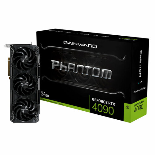 Gainward RTX4090 Phantom 24 GB GDDR6X 384-bit HDMI DPx3 NED4090019SB-1020P 28779500₽