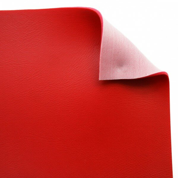 Каучуковый материал (красный В43, ширина 1,4 м, толщина 2 мм.) #12522
