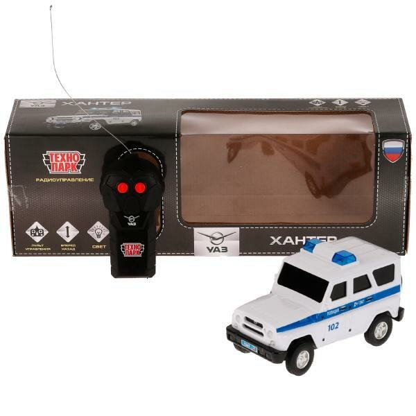 Радиоуправляемая машина УАЗ хантер Полиция 15 см Технопарк