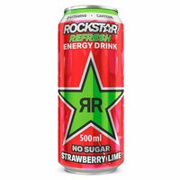 Энергетический напиток Rockstar Клубника Лайм 500мл (Польша)