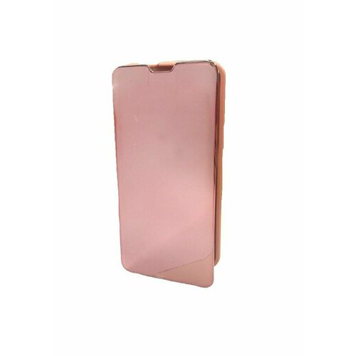 Чехол Zibelino Clear View Booktype для 8A/8A Pro/Y6S/Y6 2019 розовый, золотистый