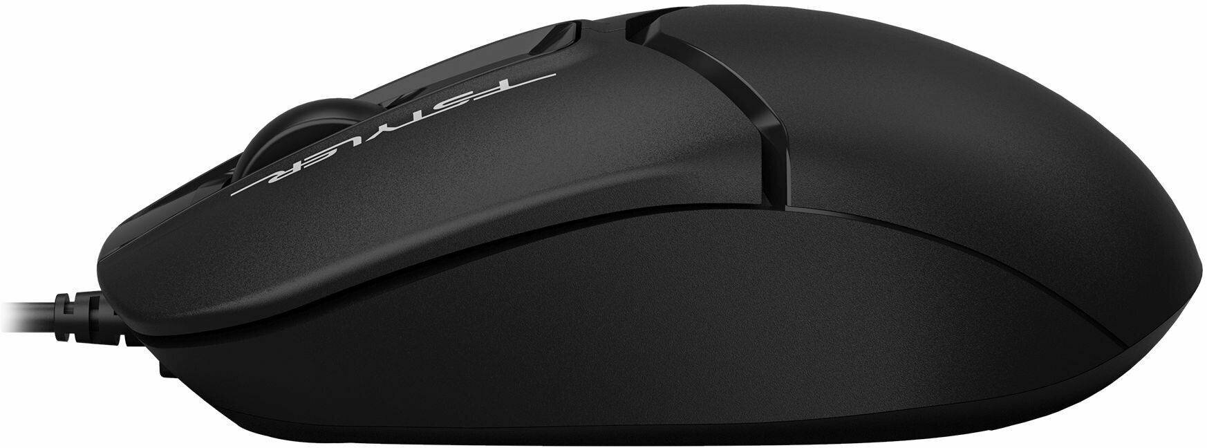 Мышь A4Tech Fstyler FM12ST, черный (fm12st black) - фото №2