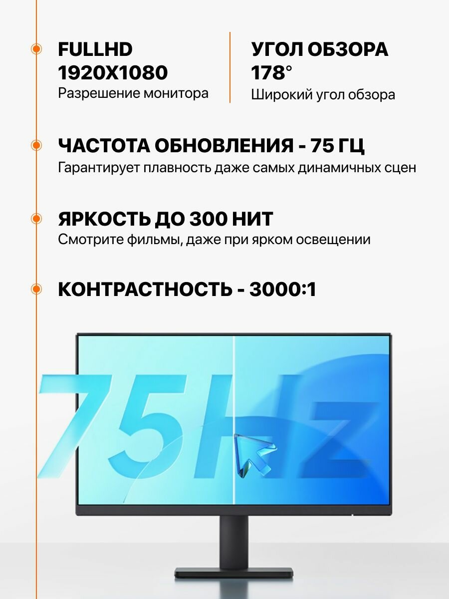 Монитор Xiaomi Redmi 2145" 75 гц