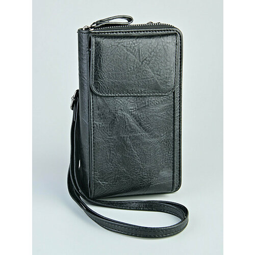 фото Кошелек , фактура гладкая, черный ryzenbaks