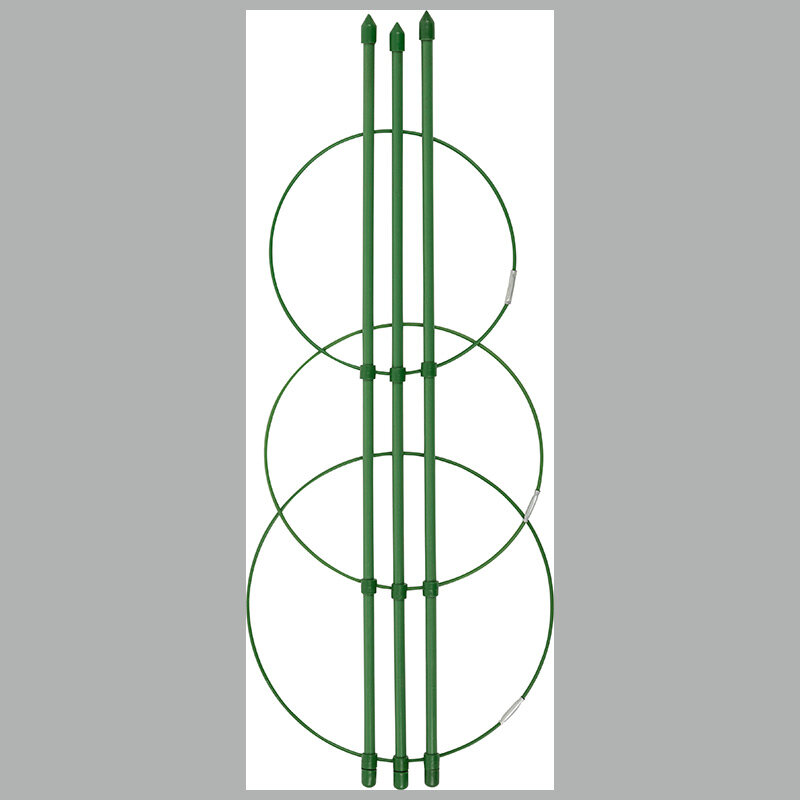 Держатель для растений 3 кольца (высота 90 см) - фотография № 2