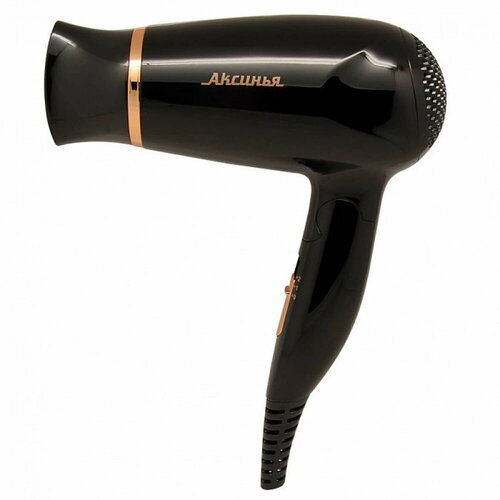 Фен Аксинья КС-705 черный с золотым 122700₽