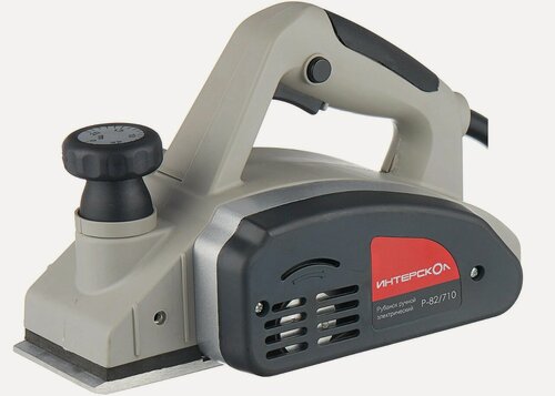 Изображение товара Электрорубанок ИНТЕРСКОЛ Р-82/710 50.1.0.12, серый/черный