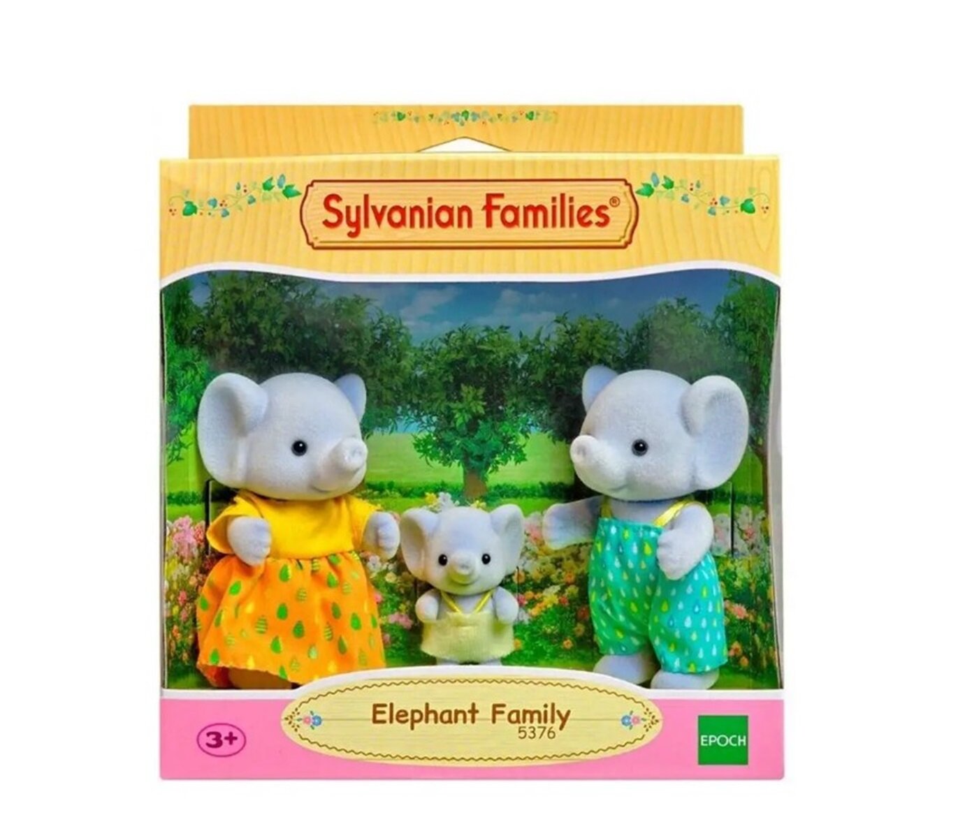 Игровой набор Sylvanian Families Семья Слоников 5376