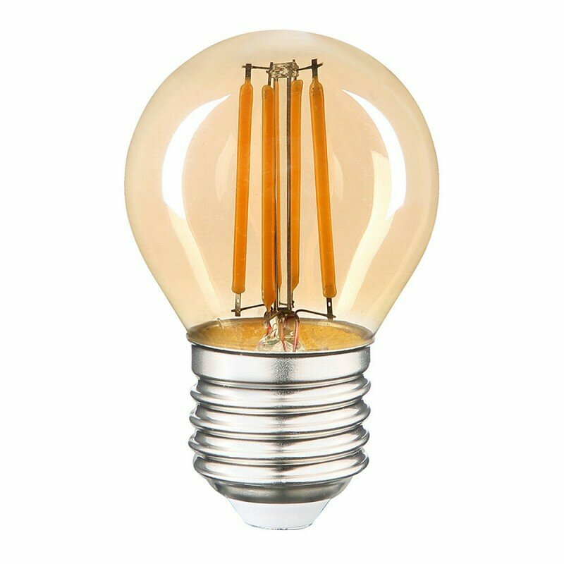 Лампа GLDEN-G45S-15-230-E27-2700 1/10/100, цена за 1 шт