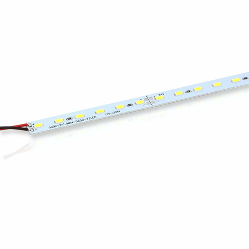 Светодиодная линейка 5630, 72 led, G100 (24V, 36W, white)