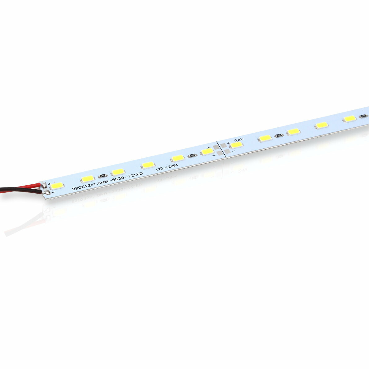 Светодиодная линейка 5630 72 led G100 (24V 36W white)