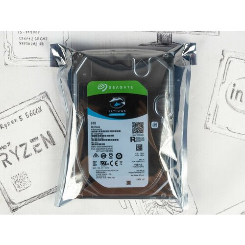 35 жесткий диск Seagate SkyHawk 8Tb 1922800₽