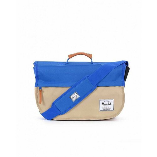 Сумка для ноутбука Herschel Mill-messenger Khaki Cobalt