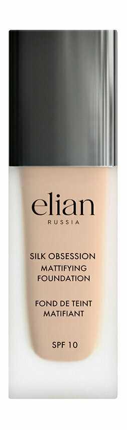 Матирующий тональный крем 25 Almond Elian Russia Silk Obsession Mattifying Foundation SPF 10