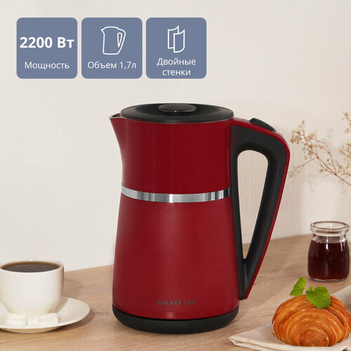 Чайник электрический GALAXY LINE GL0339красный 219000₽