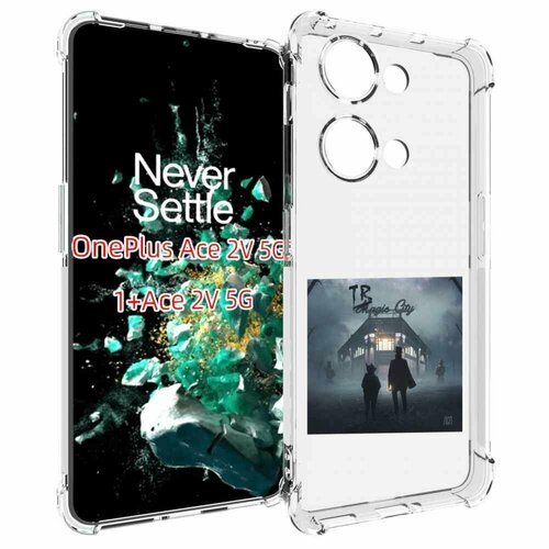 Чехол MyPads Tragic City ЛСП для OnePlus Ace 2V задняя-панель-накладка-бампер чехол mypads magic city лсп для oneplus ace racing задняя панель накладка бампер