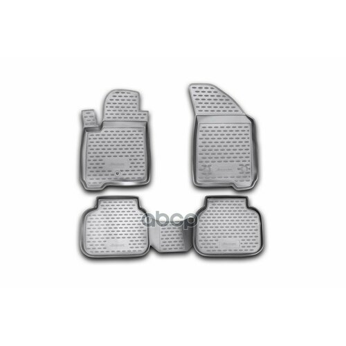 Коврики В Салон Полиуретан Dodge Journey 2008-> 4 Шт. (Полиуретан) / Додж Джорнт Autofamily арт. NLC.13.04.210k