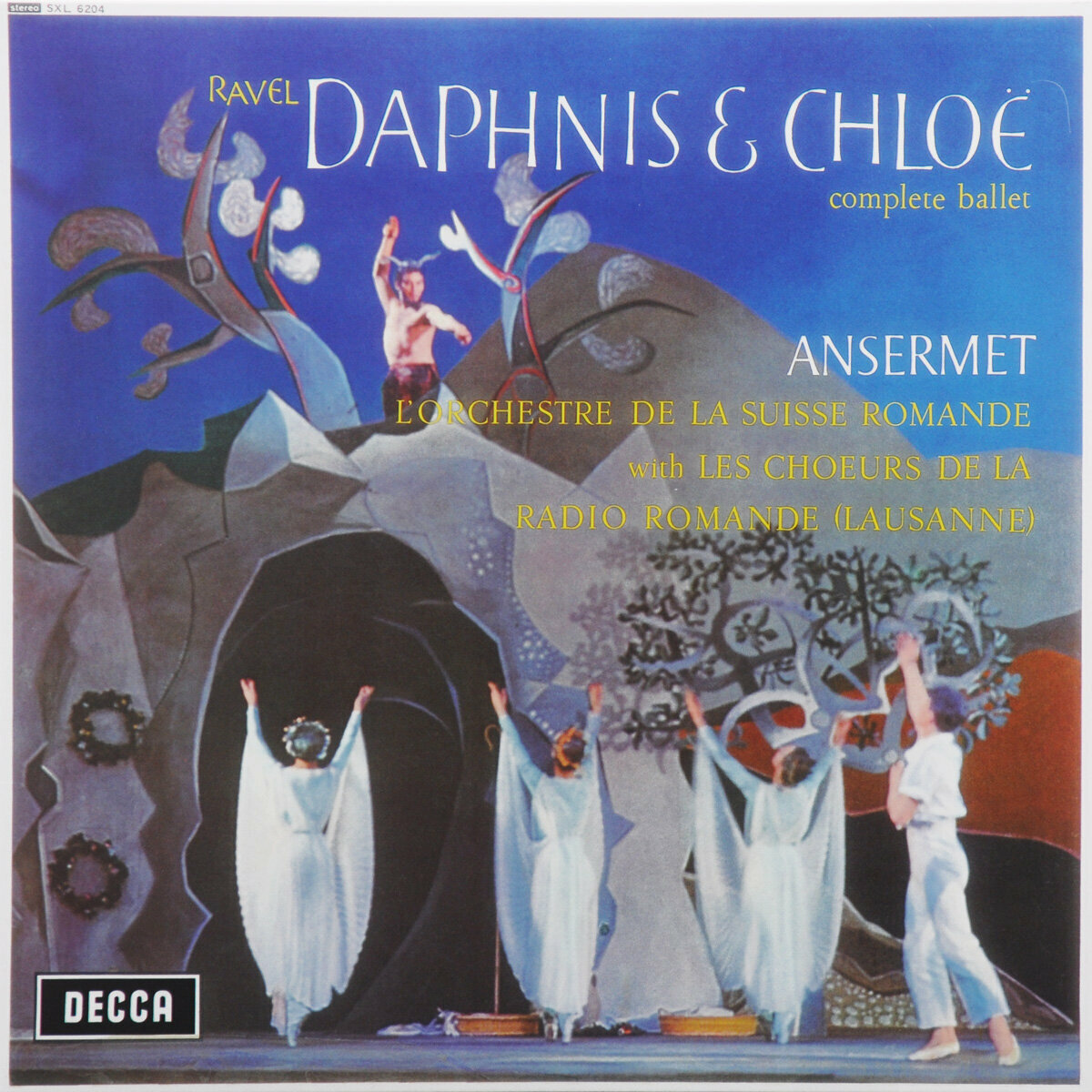 Виниловые пластинки, Decca, ERNEST ANSERMET - Ravel: Daphnis Et Chloe (LP) - фото №3