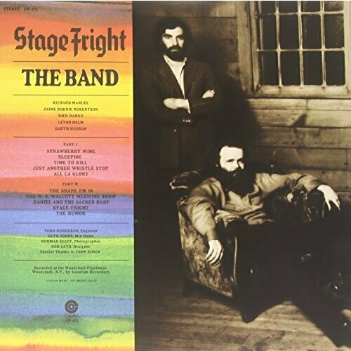 Виниловая пластинка The Band: Stage Fright (180g) warner music larsen feiten band larsen feiten band lp