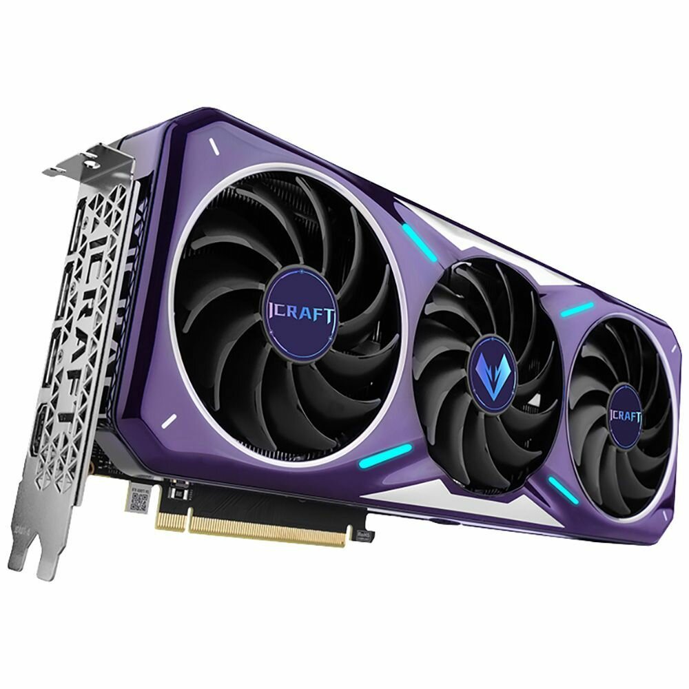 Видеокарта iCraft RTX4060 OC 8GB GDDR6 128-bit HDMI DPx3 3FAN RTL — фото 2