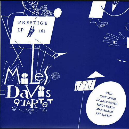 Виниловая пластинка Miles Davis Quartet - Prestige - Lp 161 Limited Edition. 1 LP (10")