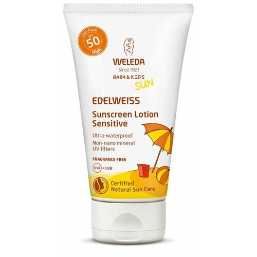 WELEDA Натуральный солнцезащитный крем для младенцев и детей SPF 50