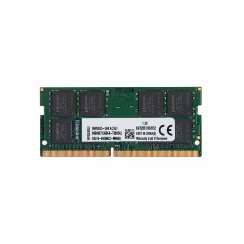 Memory Module / Модуль памяти Kingston SODIMM DDR4 32Гб 2666 MHz озу sodimm ddr4 4gb kingfast 2666 mhz 1 2 v kf ddr4 nb