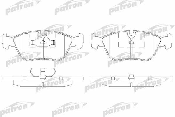 Колодки тормозные передние VOLVO 850 91-96 850 универсал 92-97 C70 кабрио 98-05 C70 купе 9