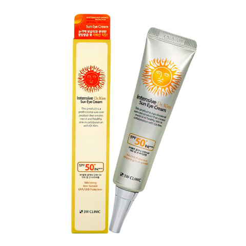 Интенсивный солнцезащитный крем для век с SPF 3W Clinic Intensive Dr.Kim Sun Eye Cream (40 мл)