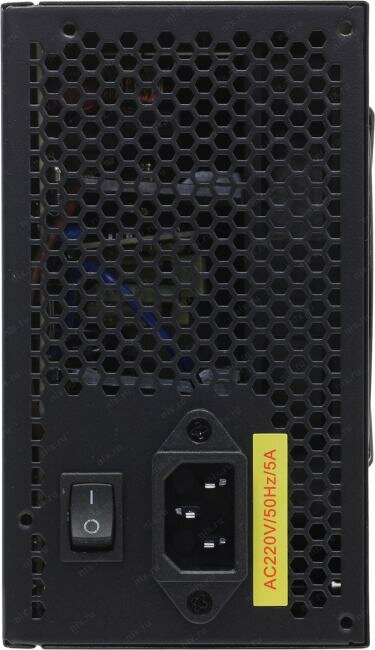 Блок питания ATX Exegate EX260638RUS 400W, black, APFC, 12cm, 24p+4p, PCI-E, 3*IDE, 5*SATA, FDD - фото №13