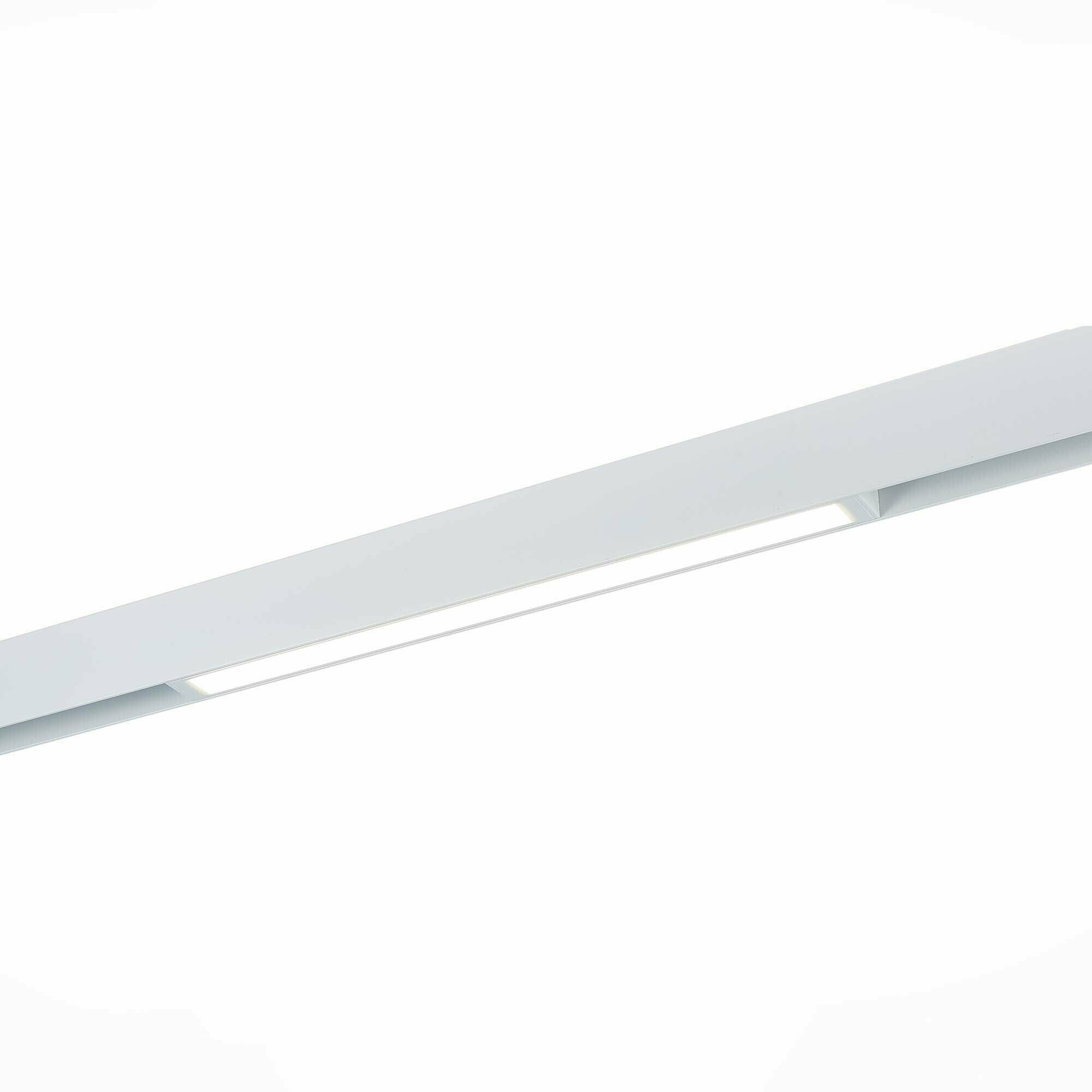 Трековый светильник SMART ST LUCE цвет Белый коллекция SKYLINE 220 в стиле High-tech цоколь LED ламп 1х18W, ST657.596.18