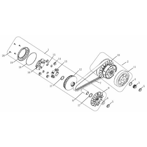 Гайка вариатора M14x1 для ARIIC Chief 318