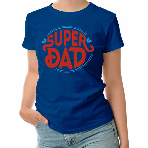 фото Футболка roly, размер 2xl, синий