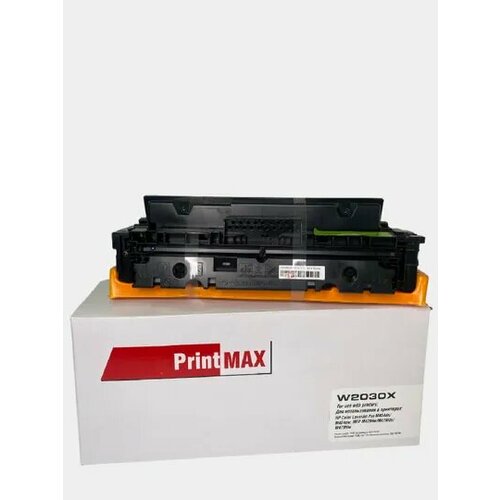 Совместимый картридж Printmax (W2030X) для HP LJP M454/M479 Black, 7500 стр. картридж nv print w2030x для hp с чипом 7500 стр черный