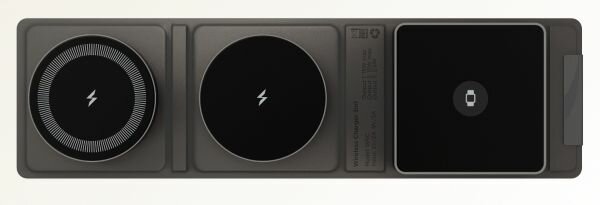 Беспроводная зарядная станция VLP MagSafe M-Charger 3in1 для Apple iPhone/AirPods/Watch Black