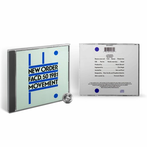 New Order - Movement (1CD) 2000 Jewel Аудио диск new order movement vinyl 180 gram