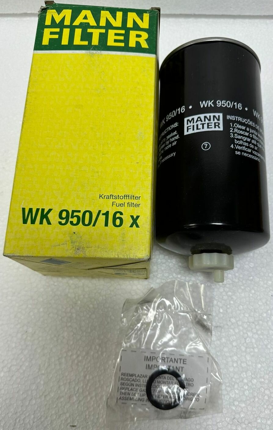 Фильтр топливный MANN-FILTER WK 950/16x