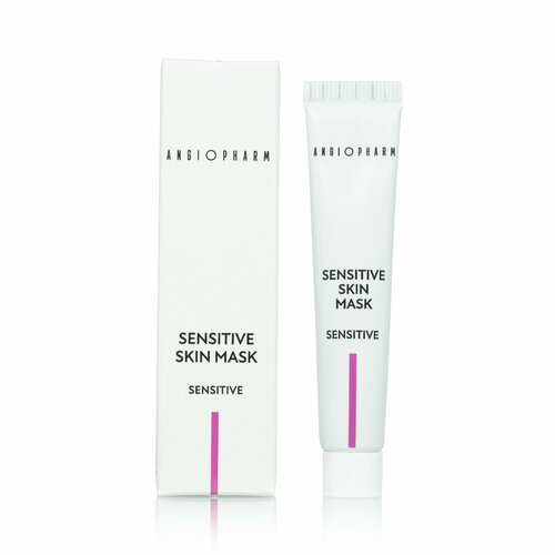 Ангиофарм Миниатюра Восстанавливающая маска для чувствительной кожи 7 мл 350₽