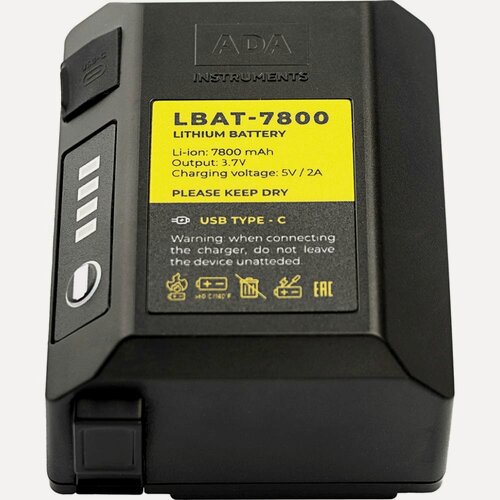 Изображение товара Литий-ионный аккумулятор LBAT-7800 (для LaserTANK 3-360/4-360 GREEN) ADA А00700