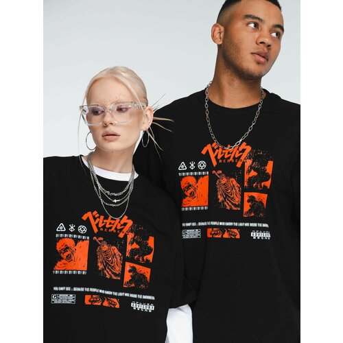 фото Футболка nakama, размер l-xl, черный