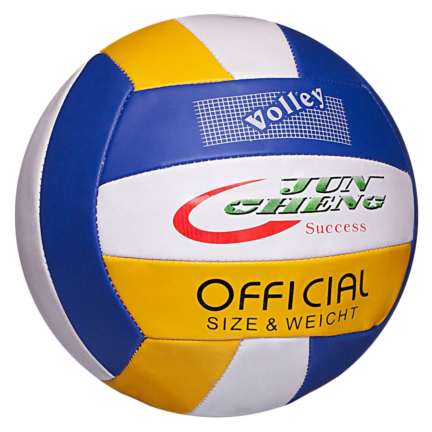 Мяч Junfa волейбольный PVC 23 см 2 вида ZY722336