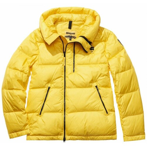фото Пуховик blauer базовая коллекция, размер m, yellow